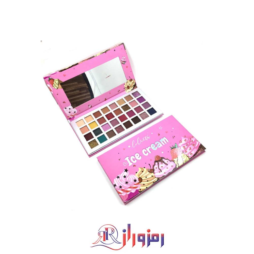 پالت سایه 32 رنگ آی سی کرم ice cream،خرید و قیمت پالت سایه 32 رنگ آی سی کرم ice cream